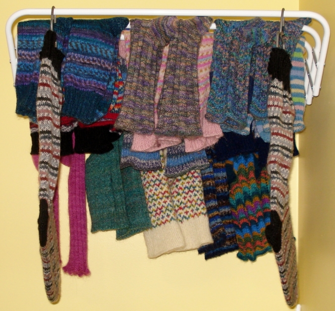 Sock drawer challenge 16 pair washed